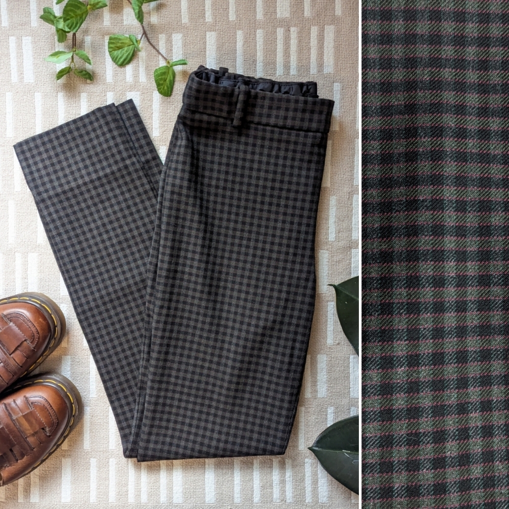 Zara | Patterned Ponte Pant Skinny